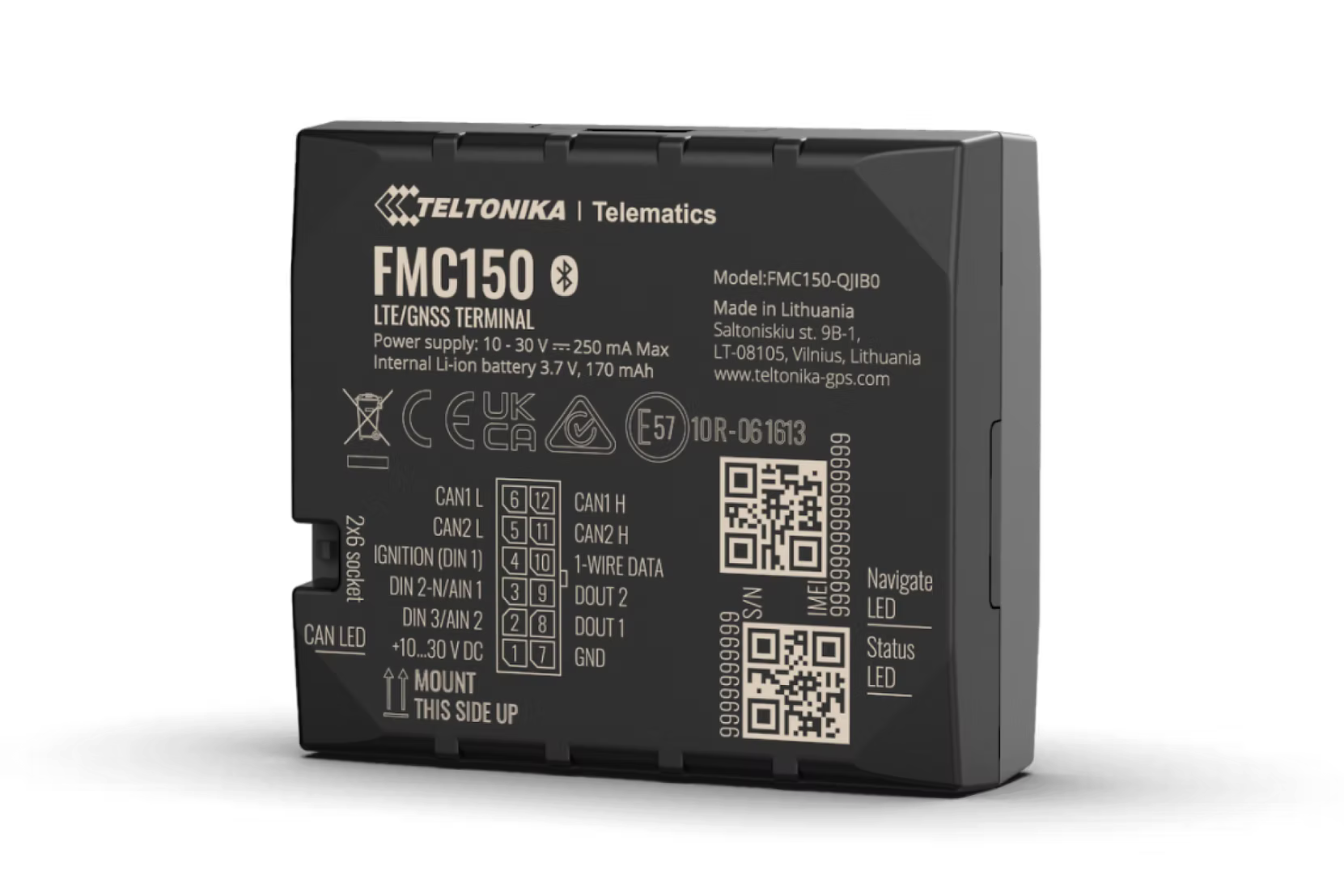 Teltonika FMC150 CAN Telemetría